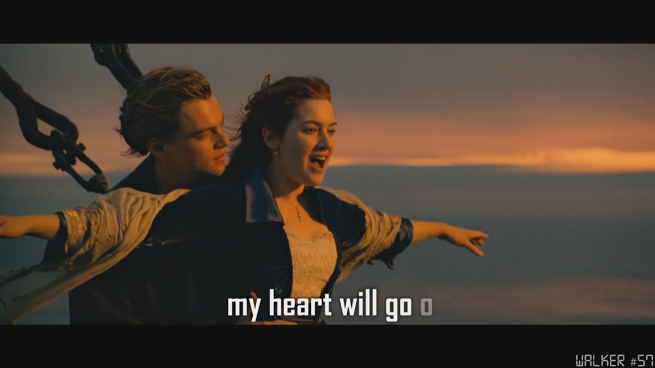 Celine Dion - My Heart Will Go On | Romantic Lyric Video 🎶