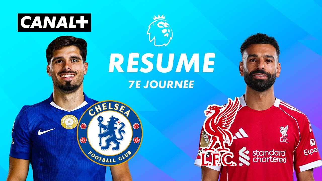 Chelsea vs Liverpool - Premier League 2025-26 (J7) Résumé et buts