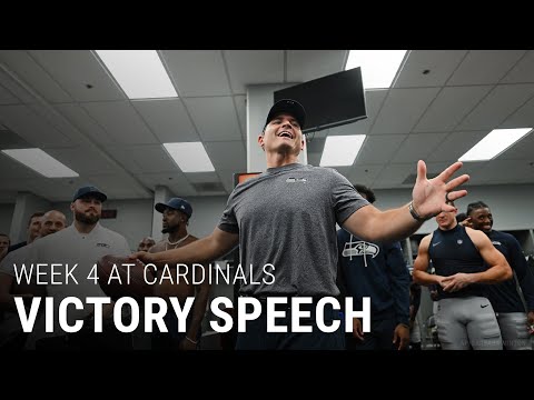 Head Coach Mike Macdonald's Postgame Victory Speech After The Last-Second Win Over The Cardinals