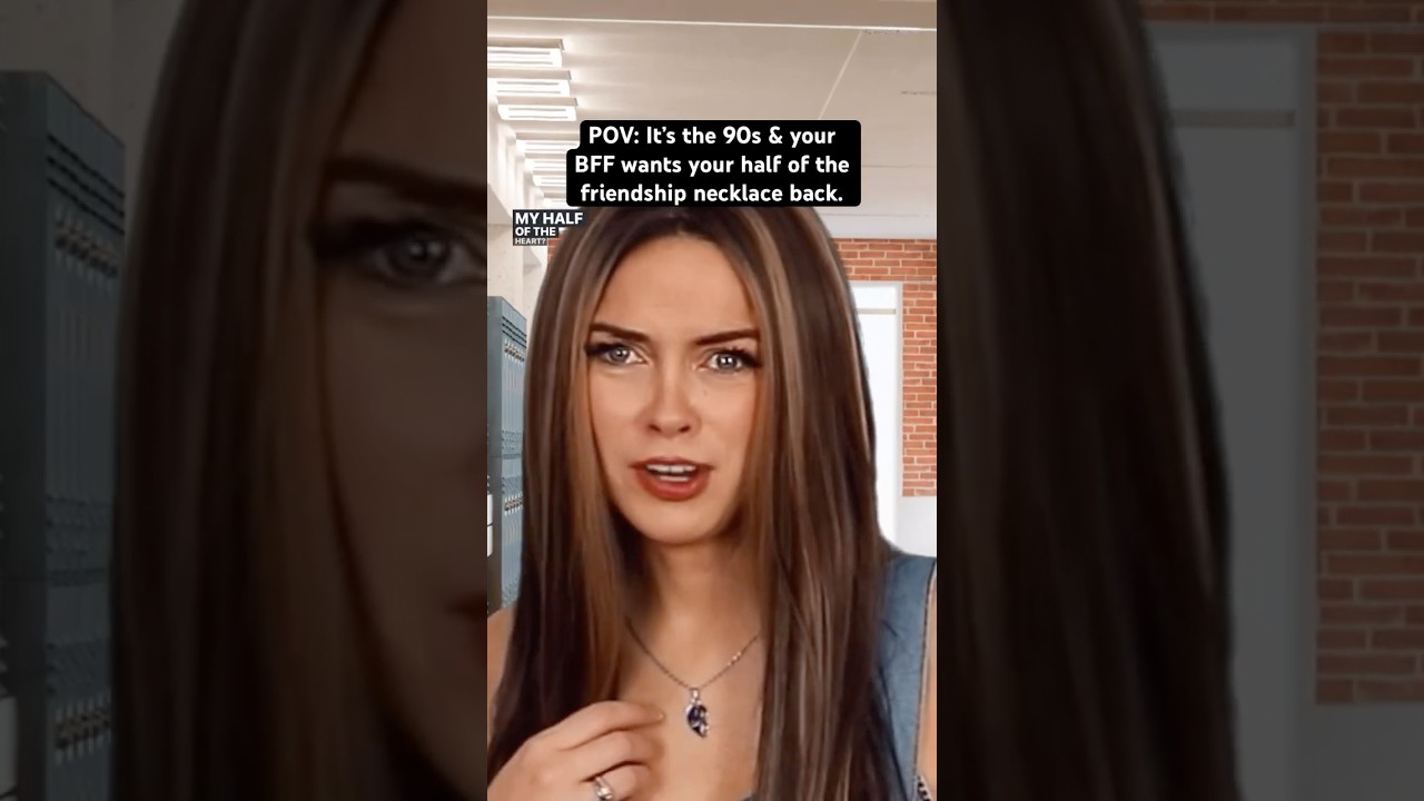 POV: 90s Friendship Necklace Drama 💖