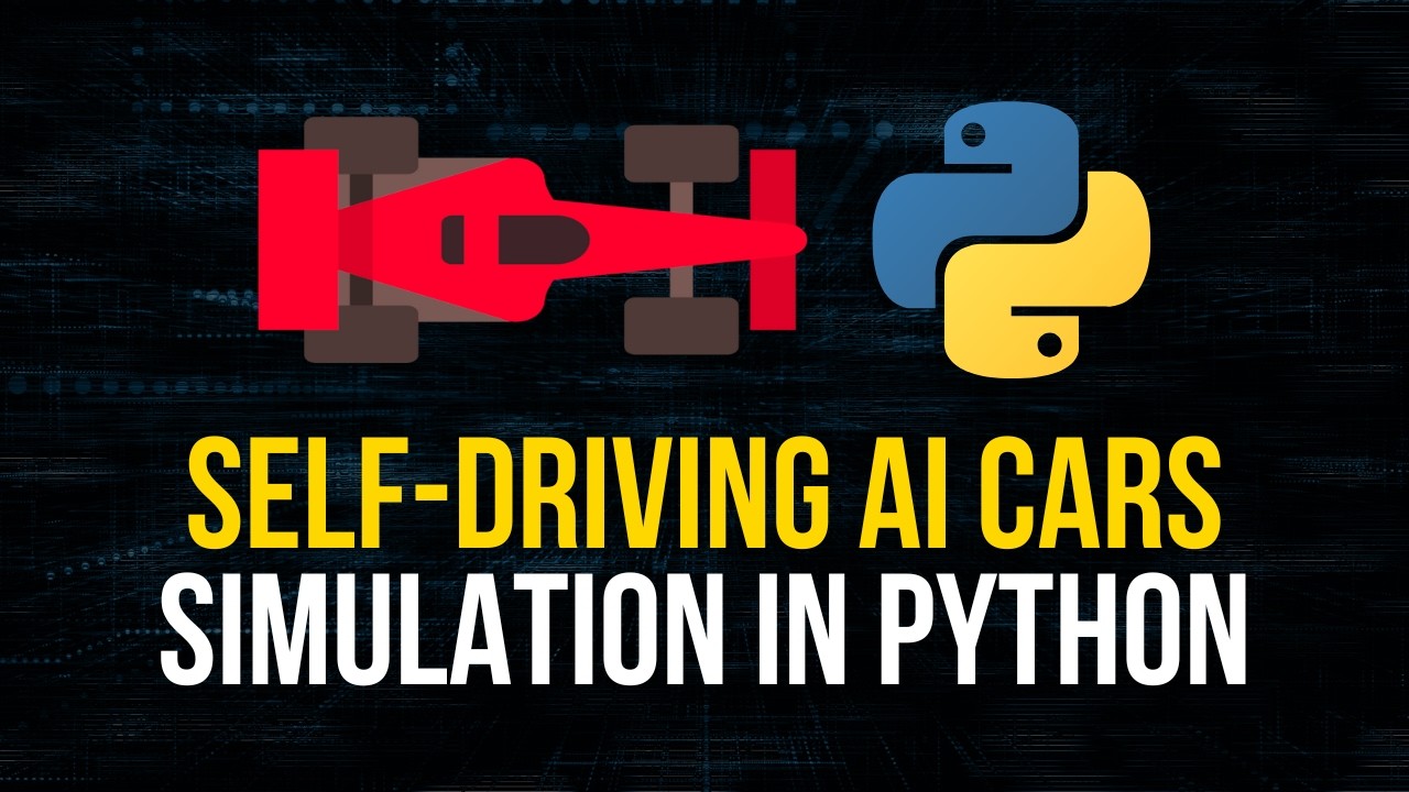 Self-Driving AI Car Simulation in Python 🚗