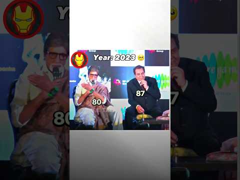 Our Legends are old now 😔 #amitabh #dharmendra #edit #viral