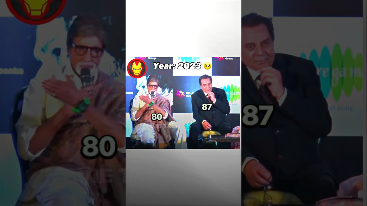 Legends of Old: Amitabh & Dharmendra 😔