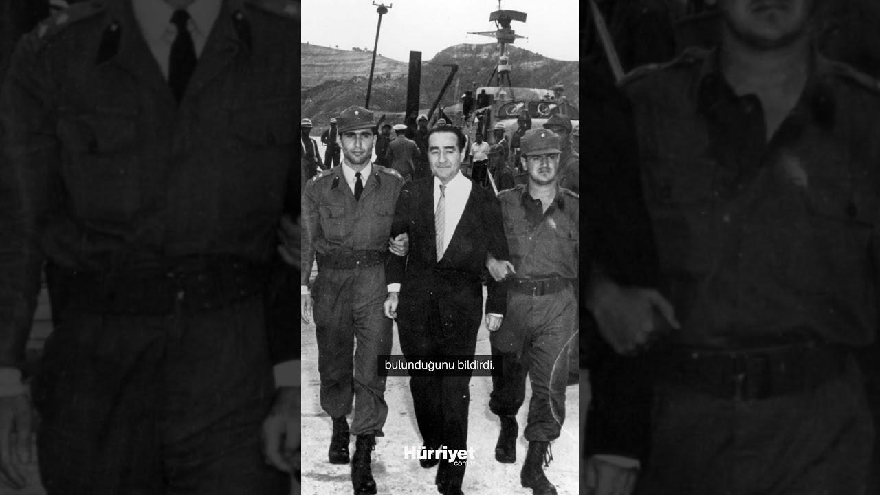 Tam 65 yıl önce #AdnanMenderes’i burada gözaltına aldılar #Hürriyet