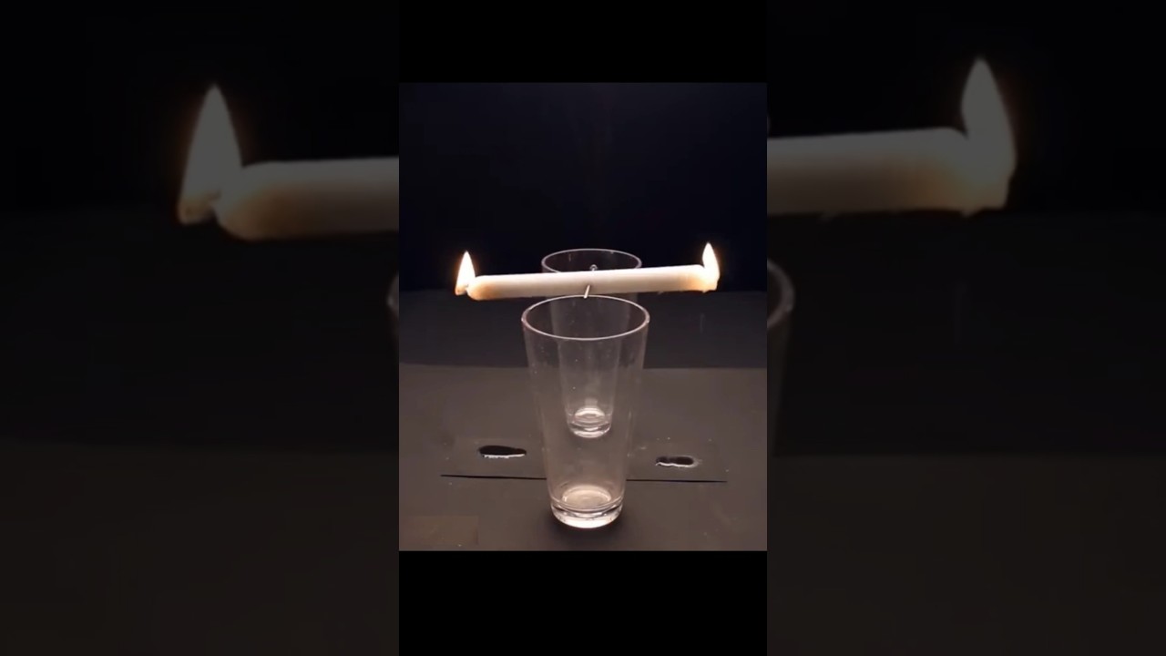 Seesaw Candle π₯ Balancing Flame on Both Sides