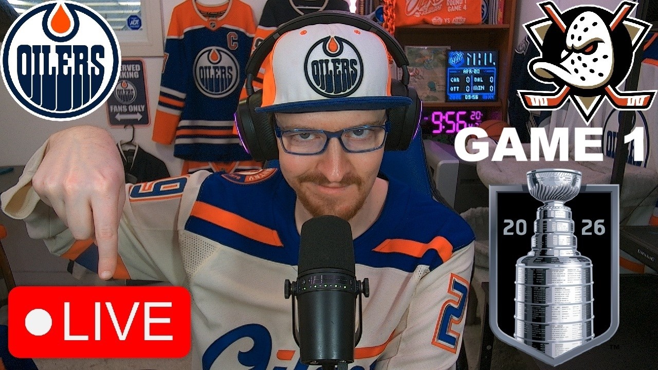 Game 1: Edmonton Oilers vs Anaheim Ducks LIVE | Full Game Reaction & Commentary