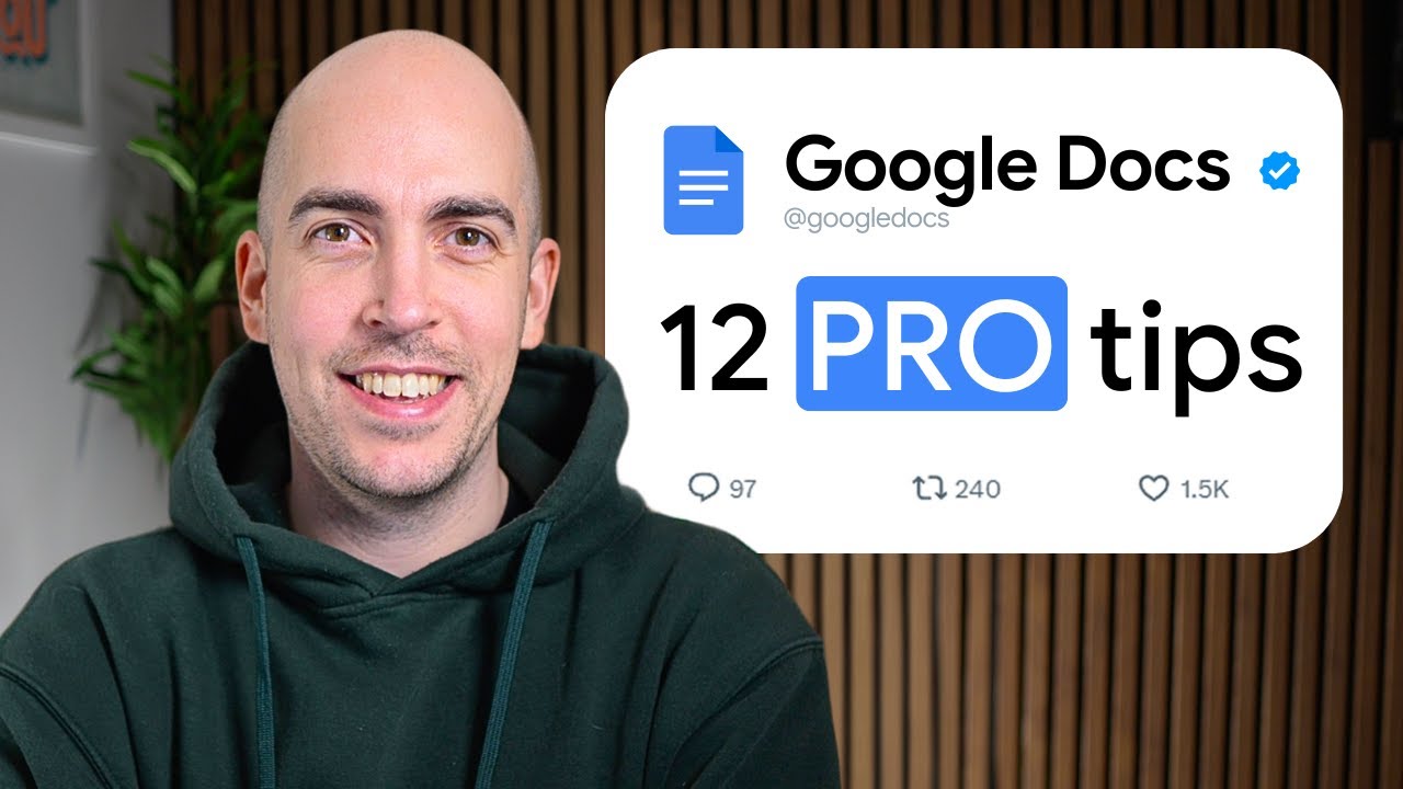 12 Pro Tips for Google Docs 📄