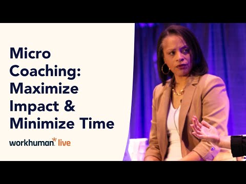 Learn How to Use Active Learning Strategies and Techniques with Micro Coaching | Workhuman Live