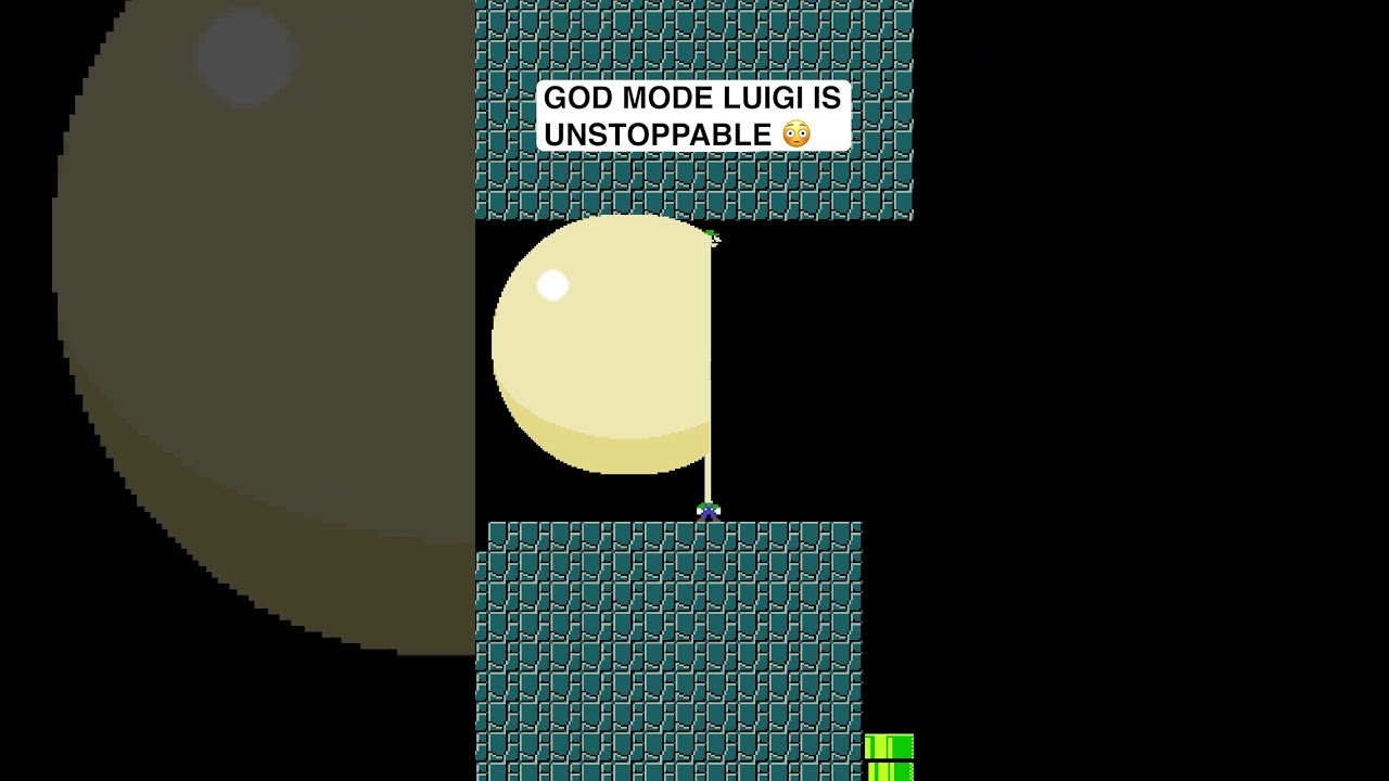 God Mode Luigi Is Unstoppable! 😳