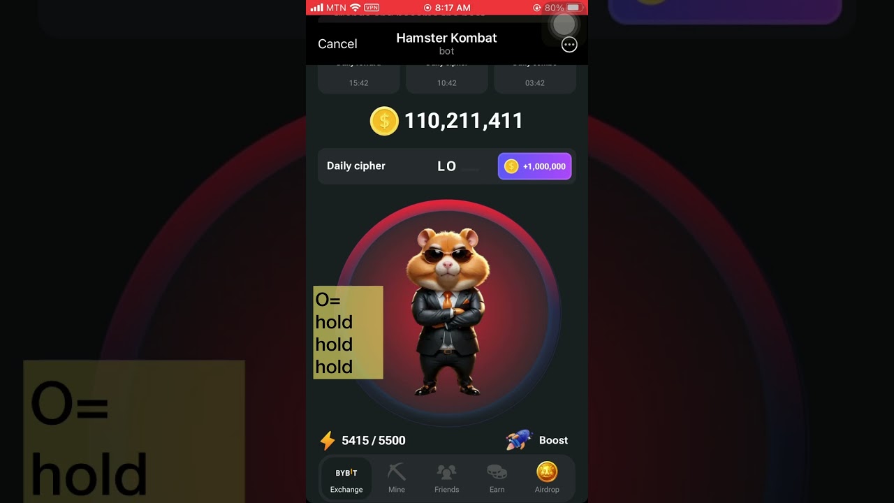 Unlock 1 Million Coins in Hamster Kombat with Morse Code Cipher 🐹💰