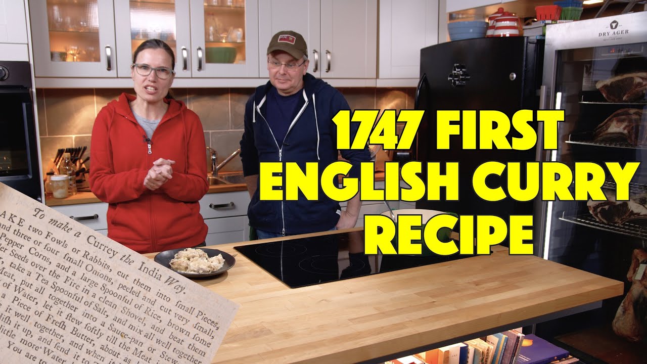 1747's First English Curry Recipe 🍛