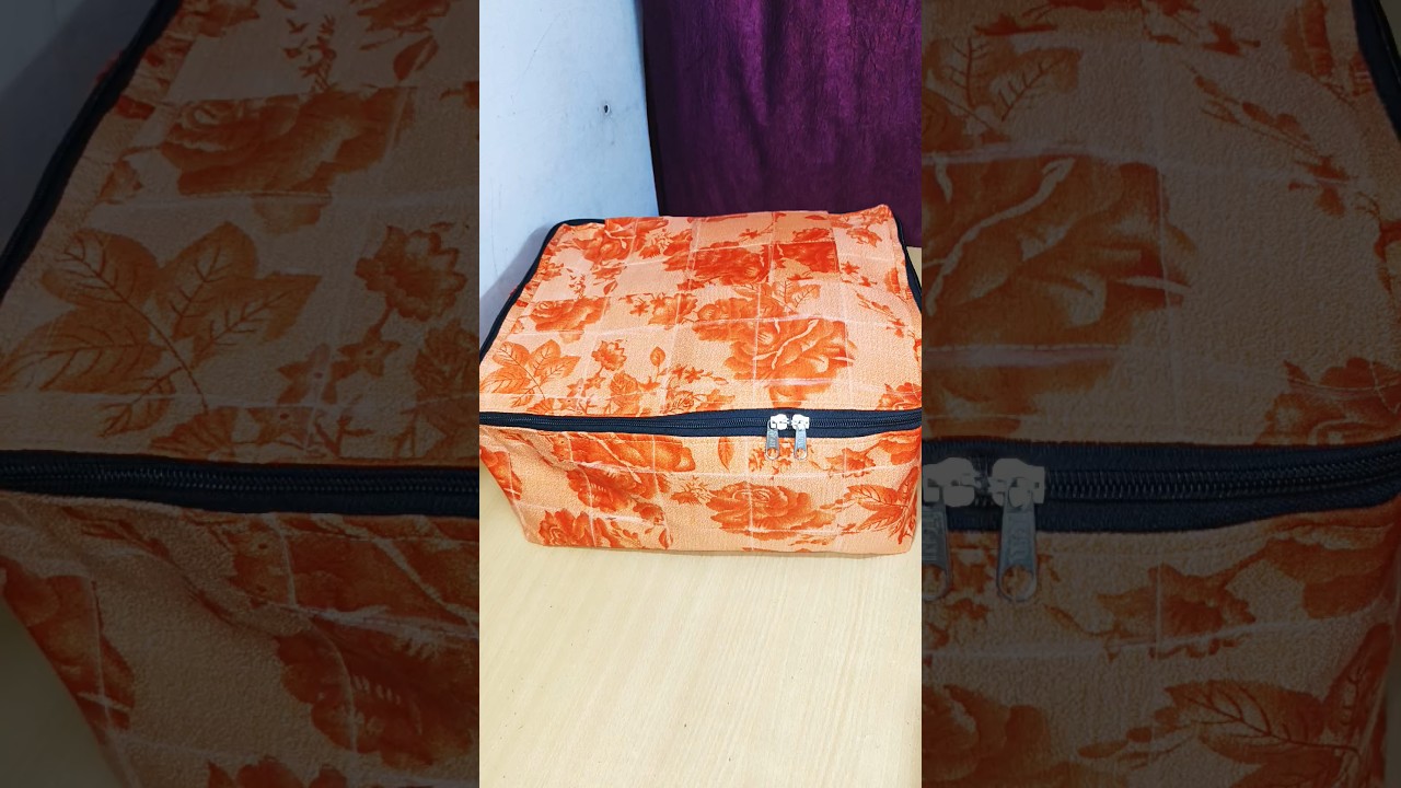 Versatile Saree Cover & Organizer Bag | Keep Your Sarees Safe & Tidy โจ