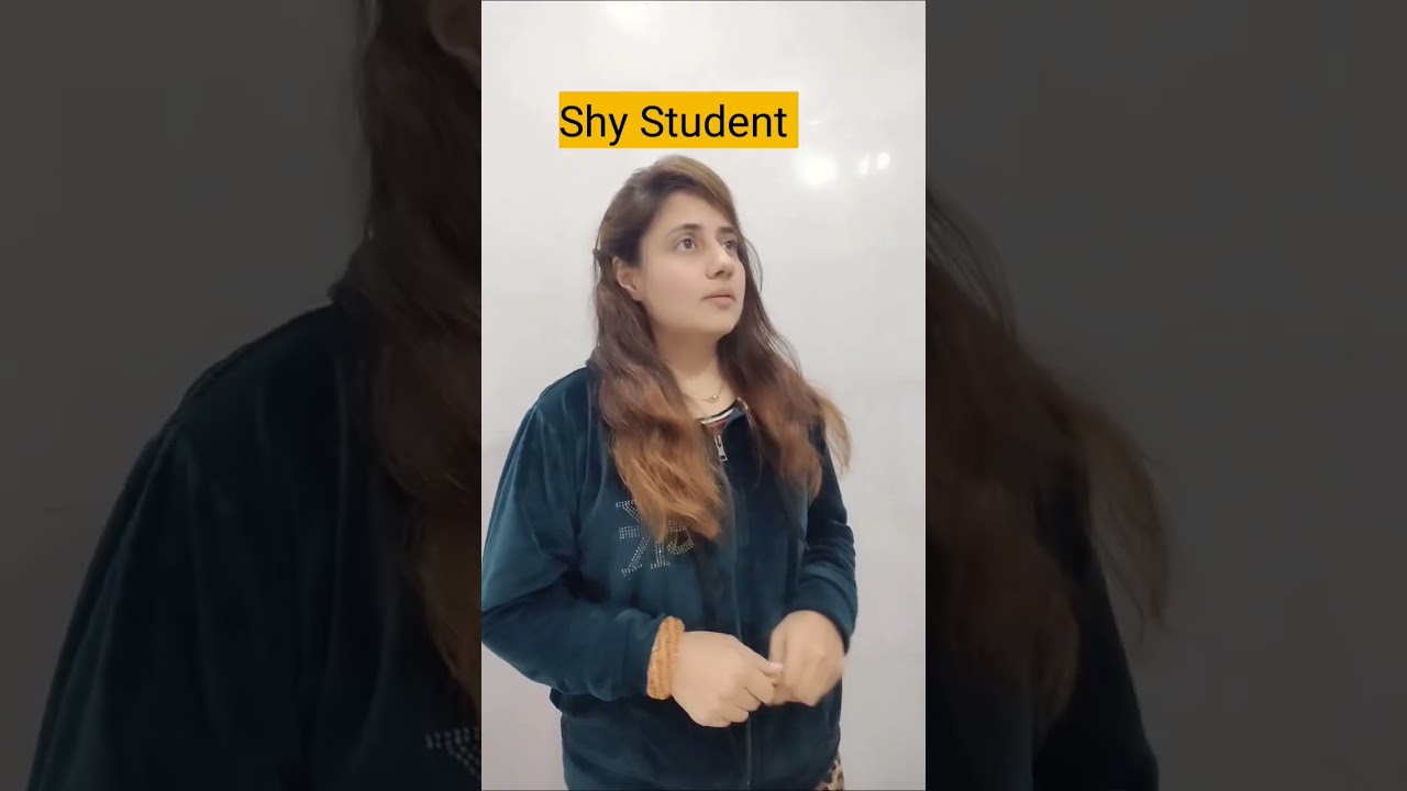 Shy Students When Teachers Ask Questions 🤫