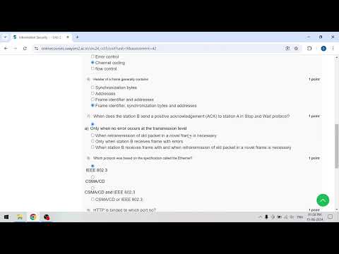 NPTEL Swayam Information Security week 2 quiz solution