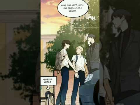 bl manhwa.. me be like when there is drama #manhwa #lovetriangle #manhwaedit#yaoi