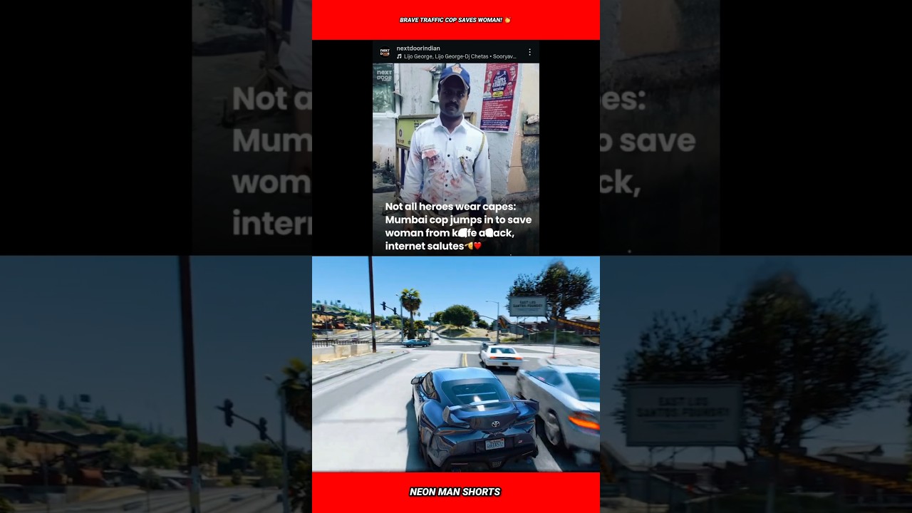 Heroic Traffic Cop Rescues Woman in Critical Moment π