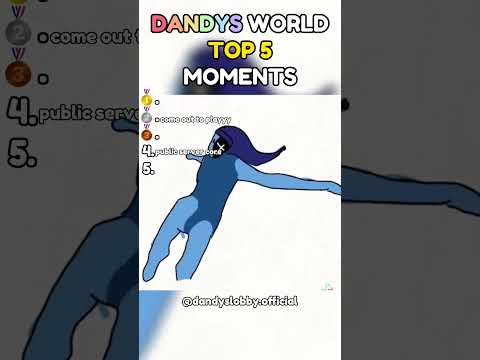 Top 5 Moments #105 | Dandy’s World #roblox #dandysworld #dandysworldroblox #dandysworldmeme