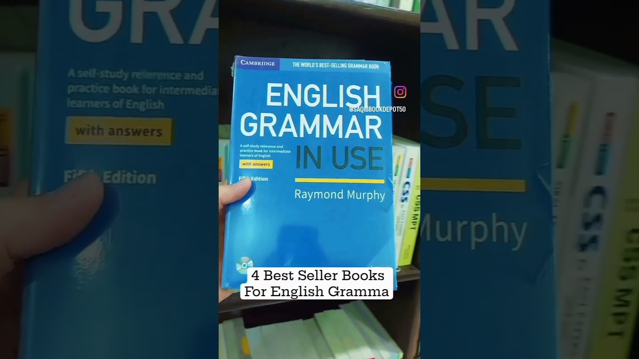 Top 4 Books to Improve English Grammar ๐