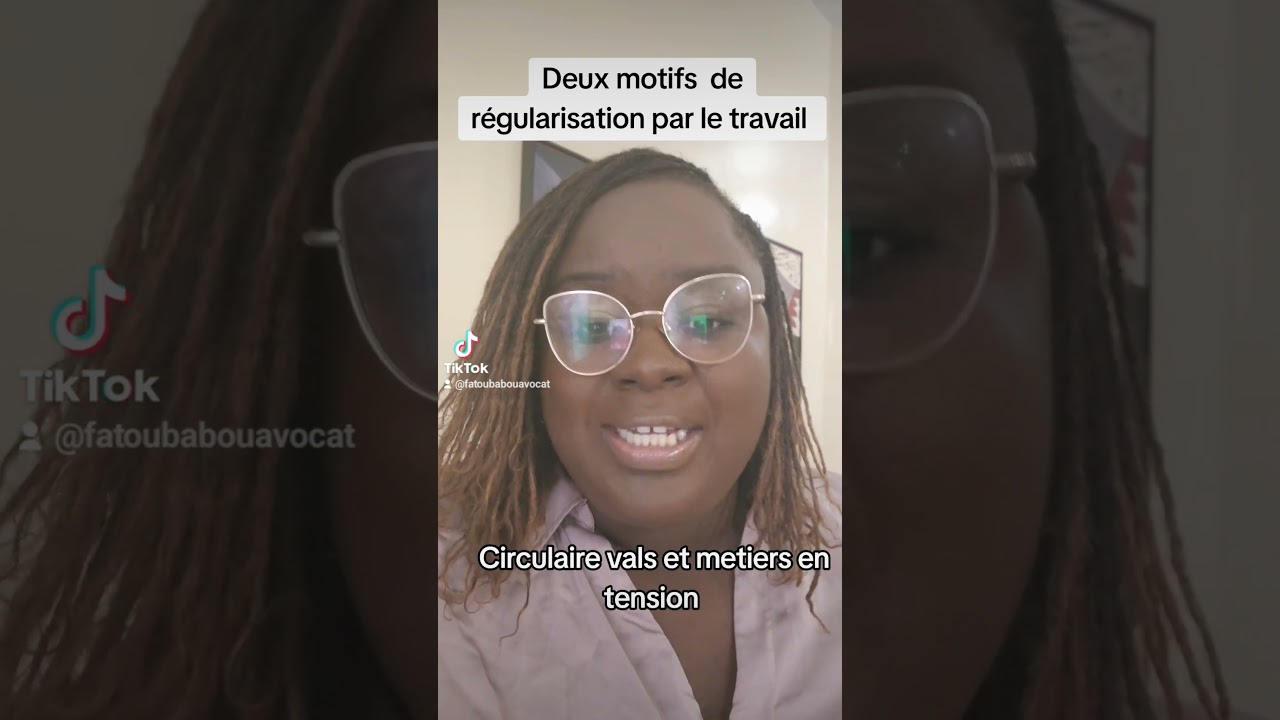 Les 2 Comprendre les 2 motifs de régularisation pour les travailleurs étrangers sans papiers 🚶‍♂️