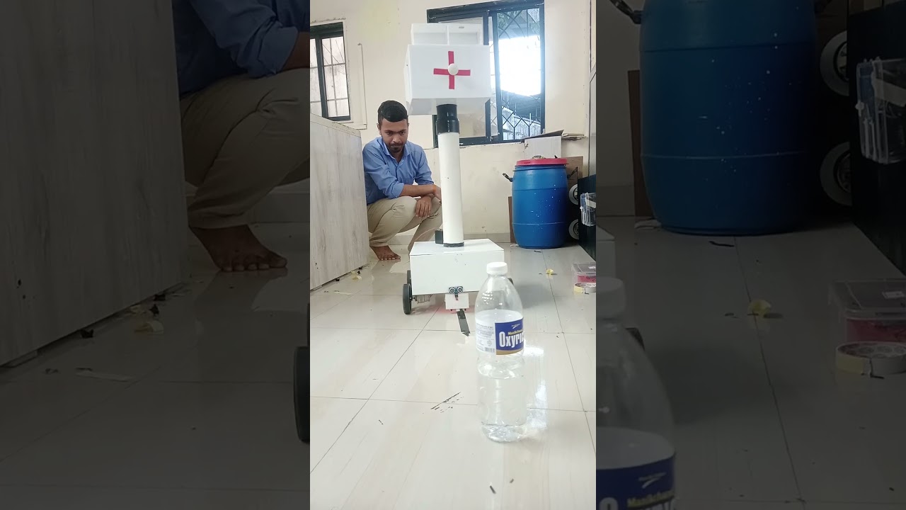 EXTC Final Year Project: Patient Monitoring Robot