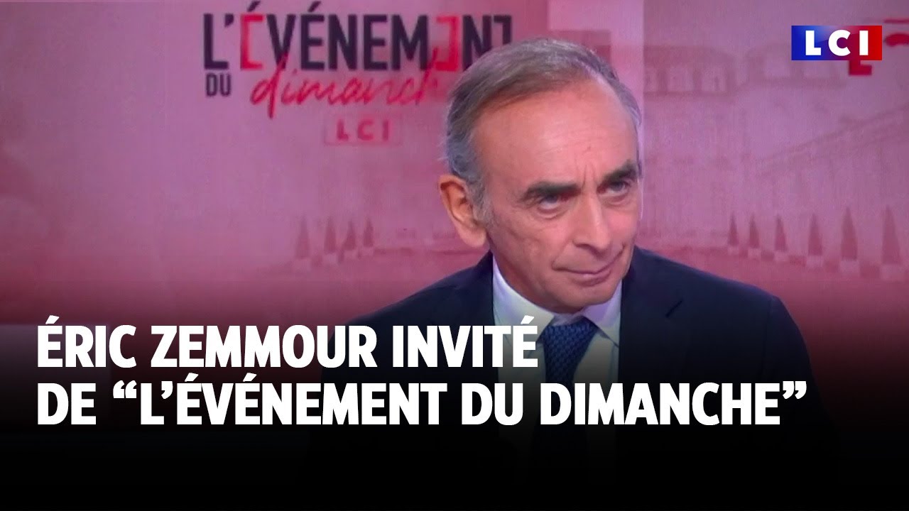 Éric Zemmour appelle à remettre les gens au travail