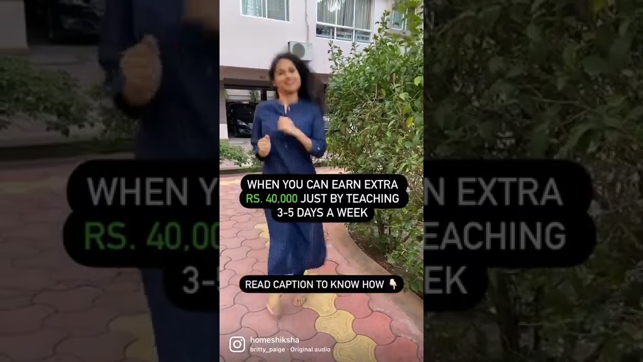 Earn Extra Income as a Home Tutor with HomeShiksha! ๐