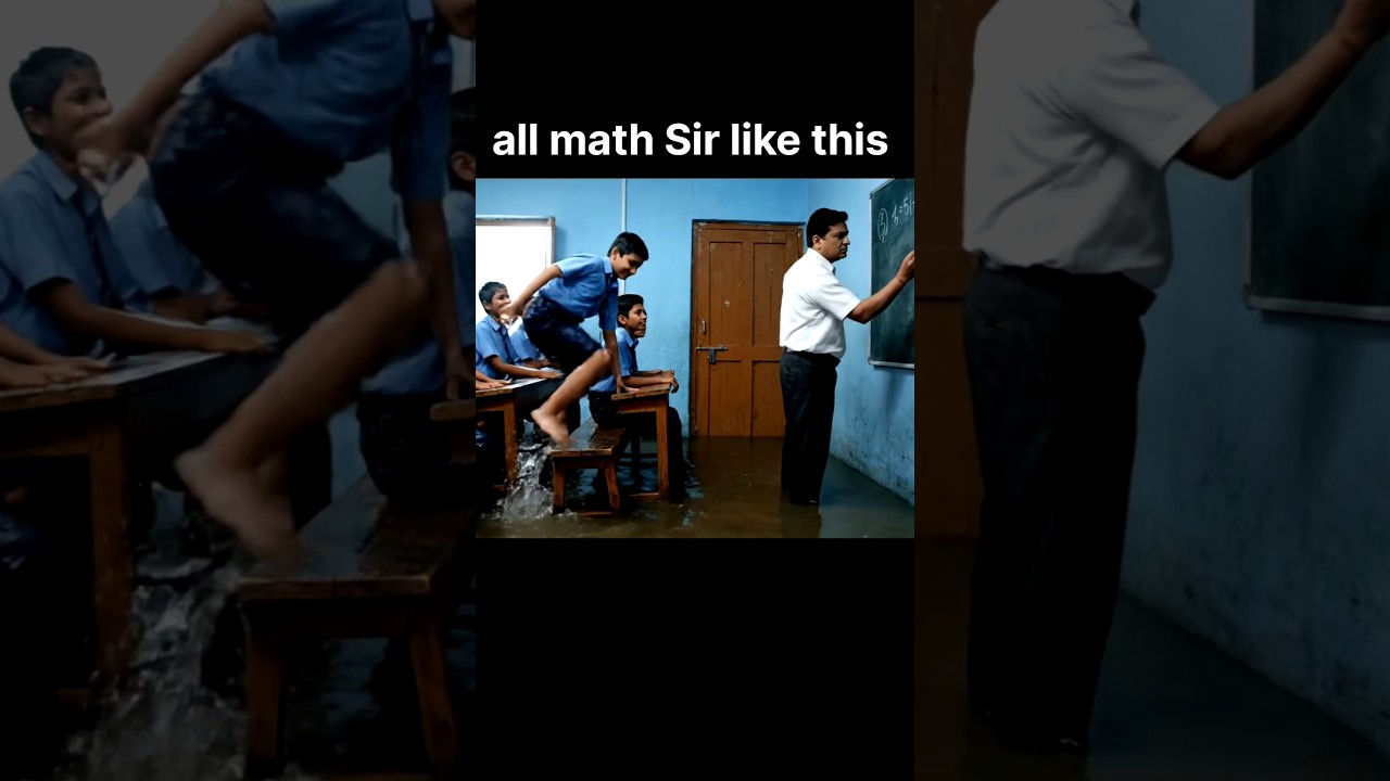 Math Teacher Faces Classroom Flood π§οΈ