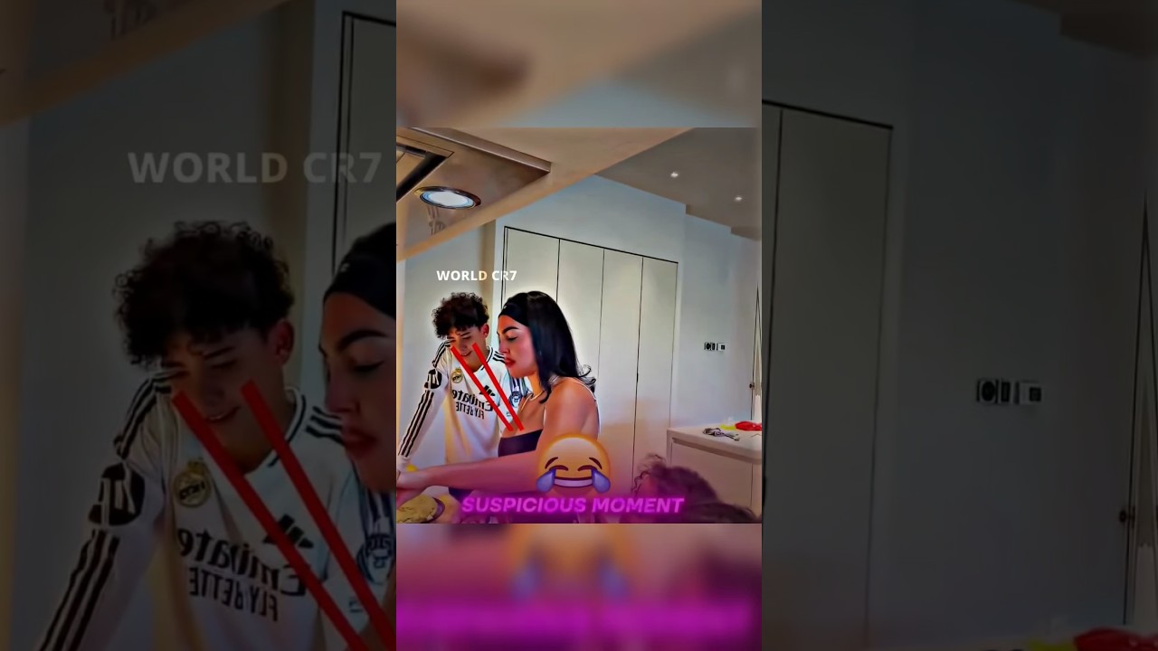 Ronaldo Jr Caught Acting Suspicious Around Georgina π³π | What's Going On?!