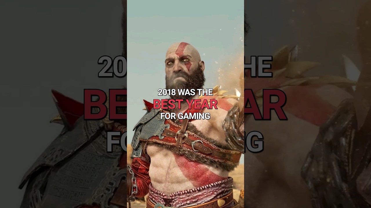 2018: The Best Year in Gaming 🎮