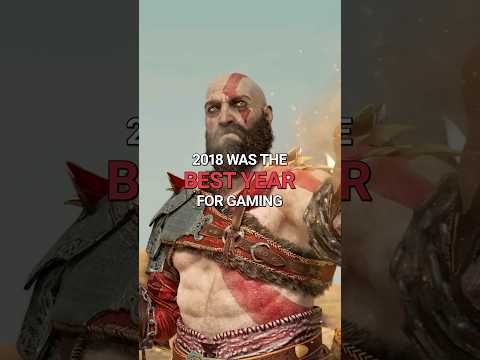 2018 was the Best Year For Gaming #shorts #gaming #rdr2 #godofwar #spiderman #subnautica #2018 #rdr