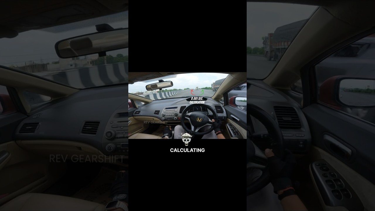 Speed ❌ Calculation ✅ #pov #driving #car #automobile #drive #calculation #speed #shortvideo #skills
