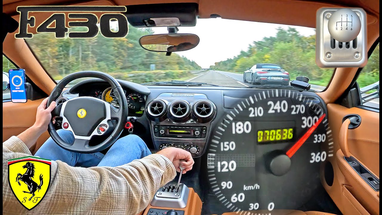 Ferrari F430 6-Speed Roars on the Autobahn 🚗