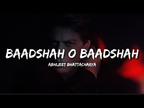 Baadshah O Baadshah - Lyrics | Abhijeet Bhattacharya | Baadshah | Shah Rukh Khan | Musical ImperiaL