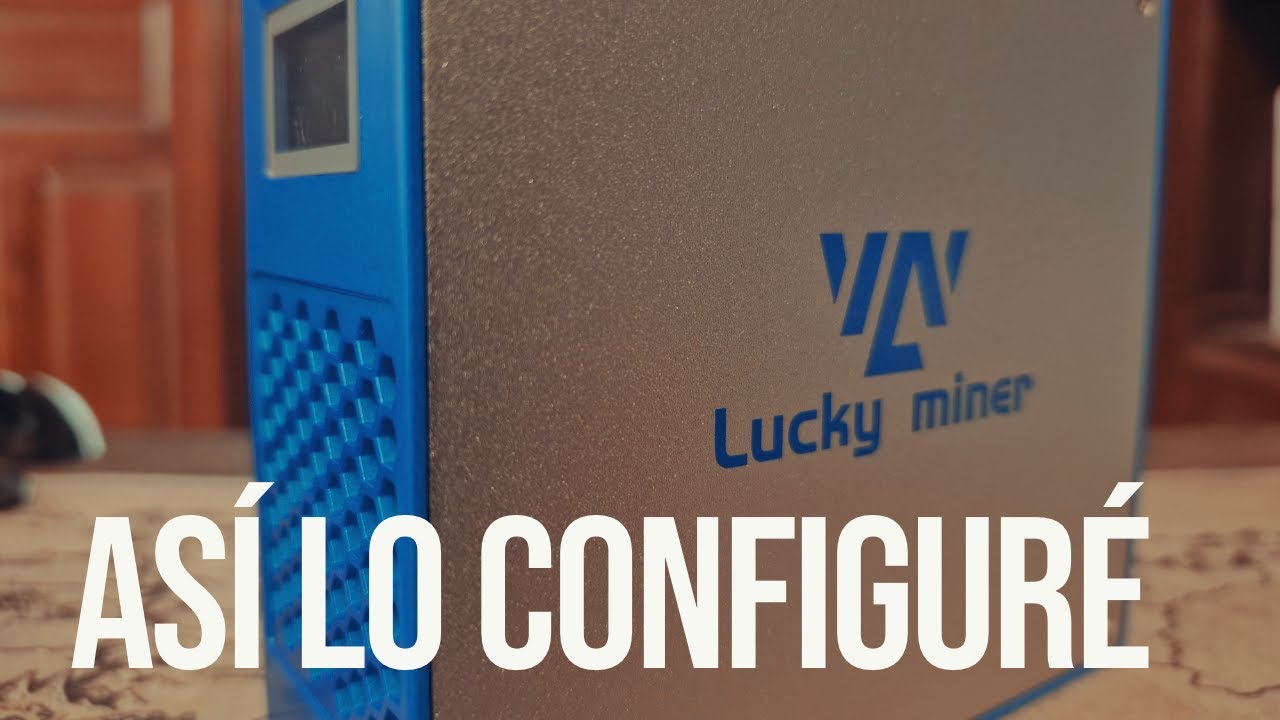 Mi Configuración de Lucky Miner LV 07 para Minar Bitcoin 🪙