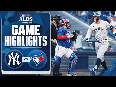 Yankees vs. Blue Jays ALDS Game 1 Highlights (10/4/25) | MLB Highlights