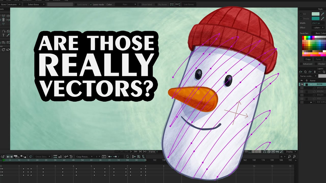 Transform Boring Vectors into Expressive Artwork with Moho 🎨