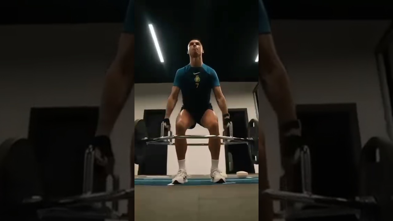 Rutina de entrenamiento de Cristiano Ronaldo 💪