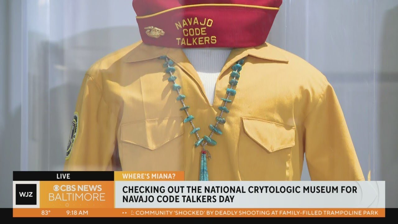 Miana Celebrates Navajo Codetalkers Day at Cryptologic Museum