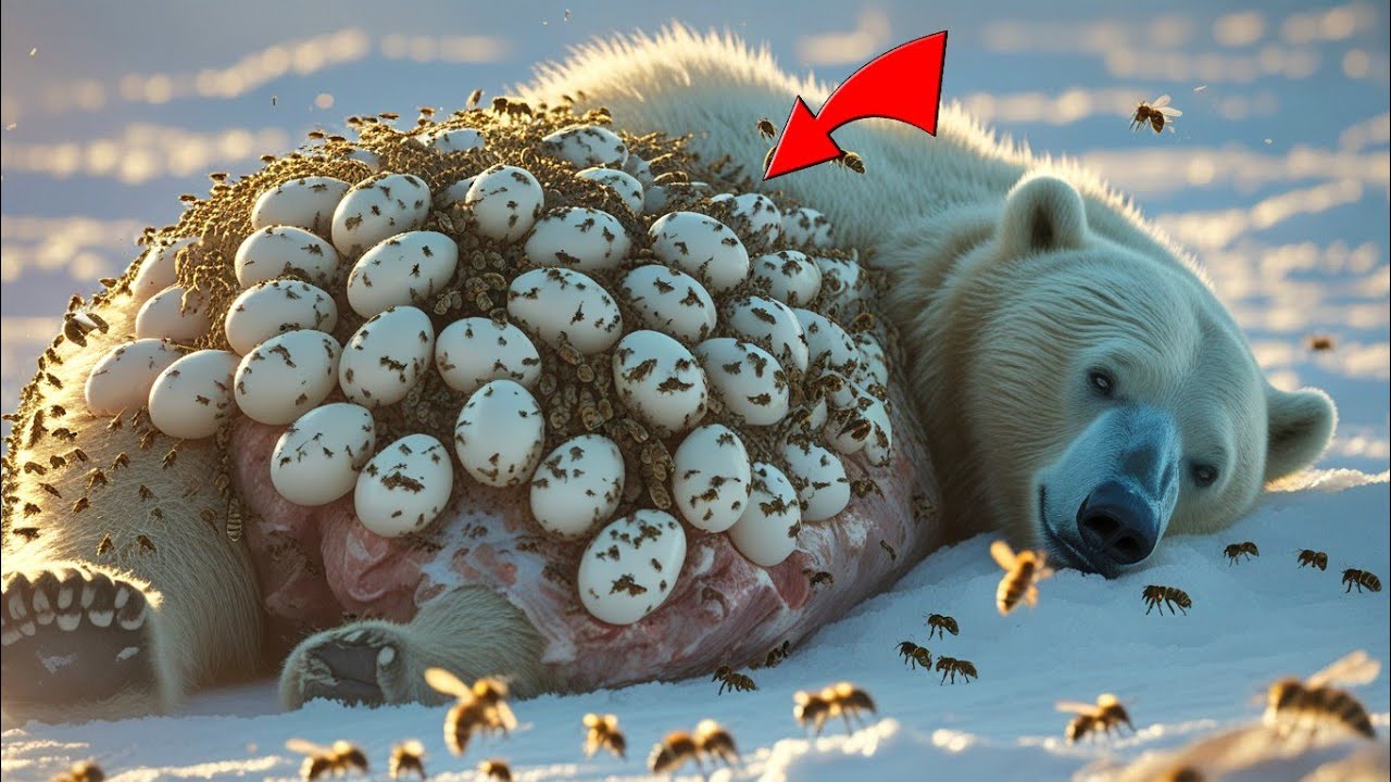 Rescue of a Trapped Polar Bear from a Mysterious Egg βοΈ