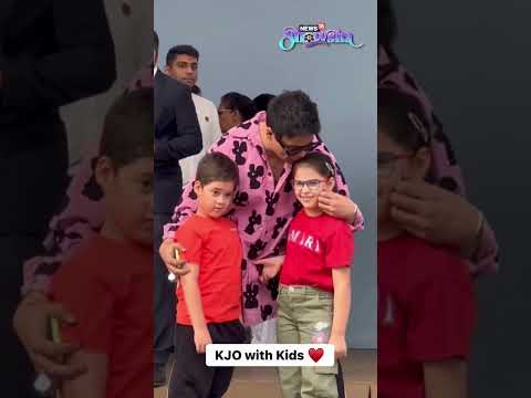 Karan Johar Brings His Twin Magic to Isha Ambani's Twins' Birthday Bash | N18S | #shortvideo