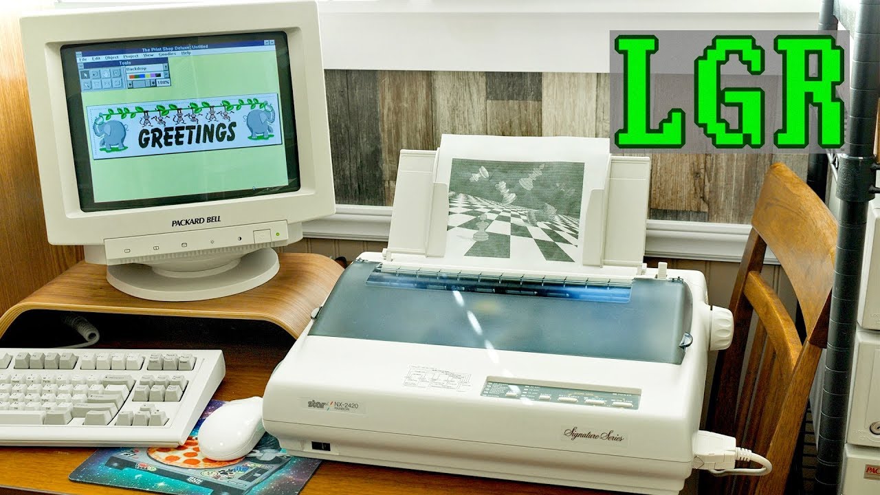 Retro Review: Star NX-2420 Color Dot Matrix Printer from 1990 ๐จ๏ธ