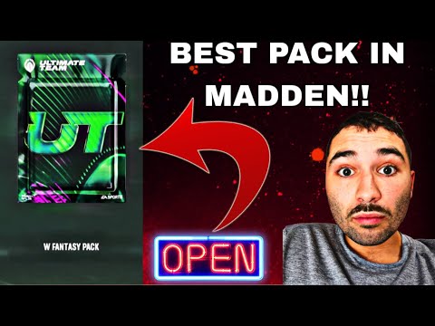 W FANTASY PACKS ARE THE BEST PACK IN MADDEN 26......BUT...MADDEN 26 ULTIMATE TEAM