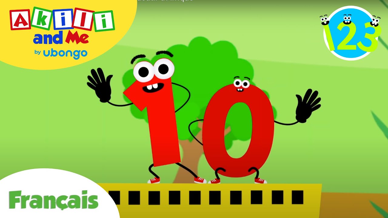 Compter de 1 à 10 | Dessin animé éducatif pour enfants