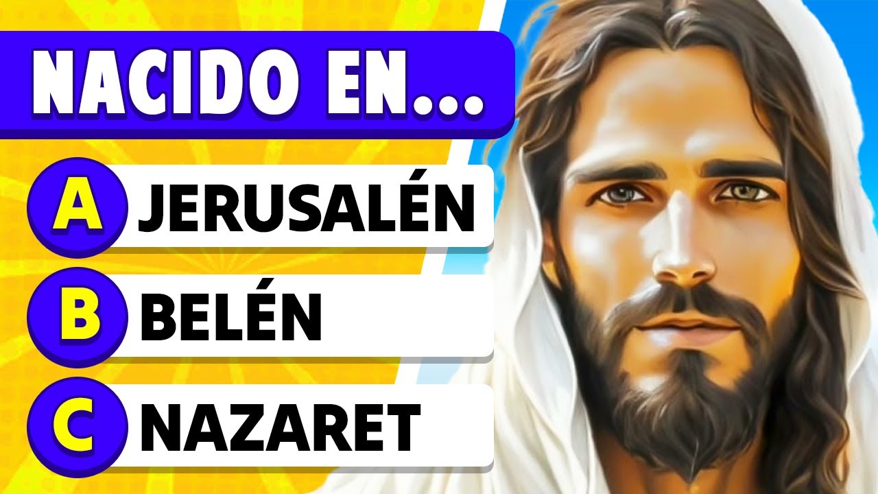 ¿Cuánto Sabes? 📖 30 Perguntas Bíblicas 🧠🤔 | Quiz Bíblico 🕊️