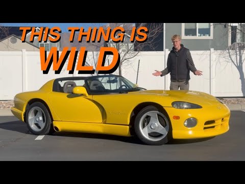 1995 Dodge Viper RT/10: 90s Sporty Craziness
