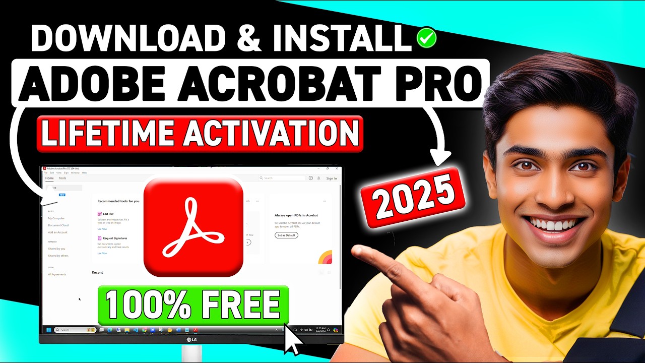 Free Download Adobe Acrobat Pro for PC, Mac & Laptop in 2025 🚀