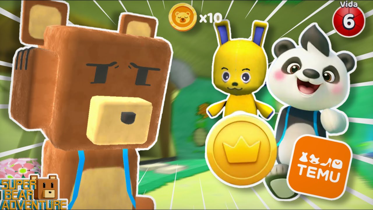 La copia más extraña de Super Bear Adventure! 🐻