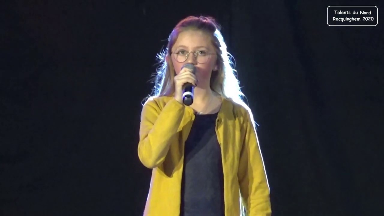 Elise Performs 'Pour que tu m'aimes encore' at Racquinghem Singing Contest