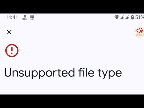 How to fix WhatsApp pdf unsupported file type problem | pdf not opening | document not opening