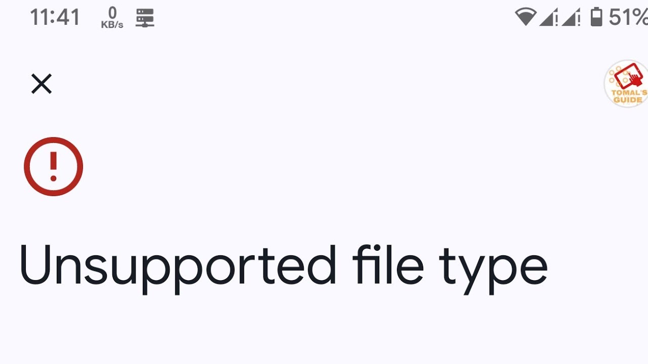 How to Fix WhatsApp PDF Unsupported File Type Issue